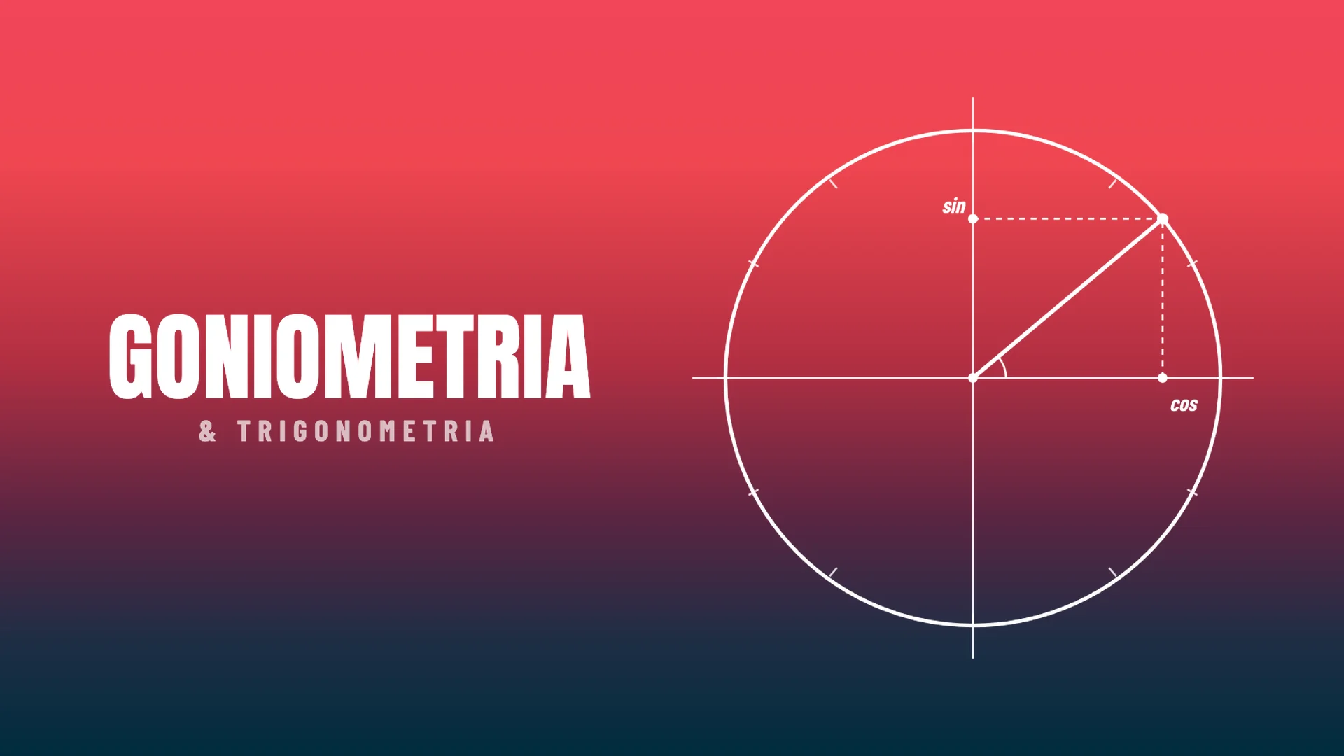 Copertina del corso Goniometria e Trigonometria