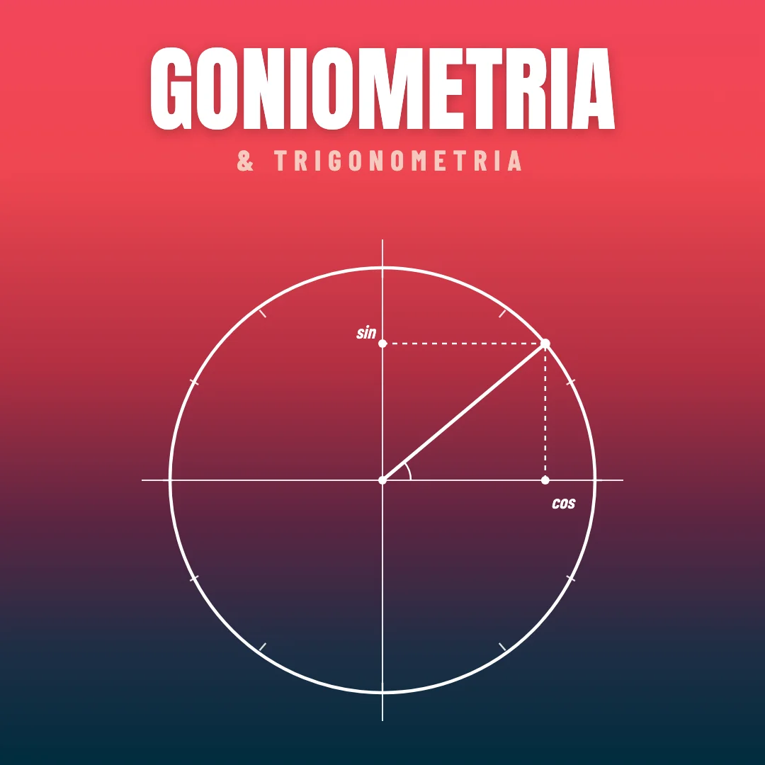 Copertina del corso Goniometria e Trigonometria: la circonferenza goniometrica con seno e coseno